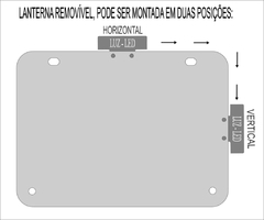 Suporte de Placa Lateral Harley - Davidson Softail Eixo 3/4 na internet