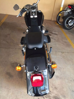 Suporte De Placa Inclinado M1 - Harley Davidson Sportster / Dyna / Softail - Guerra Custom Design