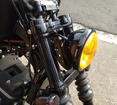 Suporte Relocador De Farol M1 Cromado - Harley Davidson Sportster 883 R / Iron - comprar online