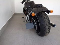 Suporte De Placa Lateral Harley Davidson - Breakout - Guerra Custom Design