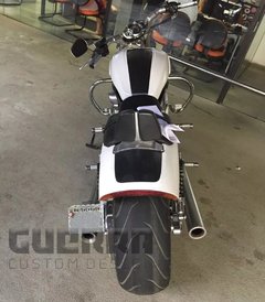 Suporte De Placa Lateral Harley Davidson - V-rod - Guerra Custom Design