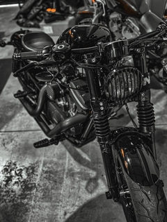 Kit Capa Bengala + Sanfona - Harley Davidson Forty Eight Ø49mm 2016+ - Guerra Custom Design