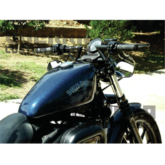 Guidão Z Bar Preto Sportster Harley Davidson - Guerra Custom Design