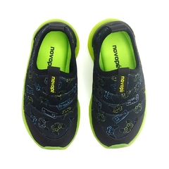 Zapatillas Niños Con Luces Led Tela Elastizada Novope® - comprar online