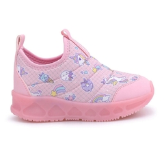 Zapatillas Niños Con Luces Led Tela Elastizada Novope®