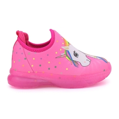 Zapatillas Nenas Luces Led Elastizadas Unicornio Novope® - tienda online