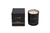 Scented candle black with rose gold