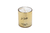 Scented candle gold with black logo