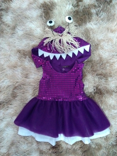 Vestido Fantasia Boo - Monstros S.A.