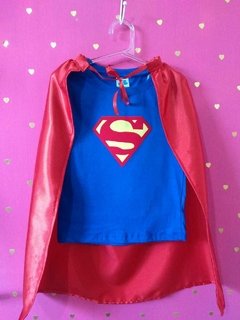 Camiseta + Capa Superman