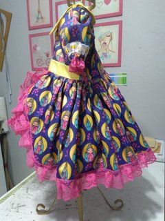 Vestido Caipira Frufru - Petite Fleur