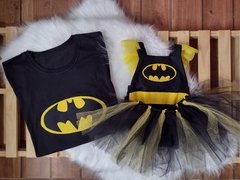 Kit Pai e Filha Batman (Romper)