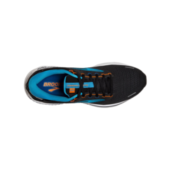 ZAPATILLAS BROOKS RUNNING ADRENALINE GTS 22 HOMBRE BLACK BLUE ORANGE (034) - tienda online