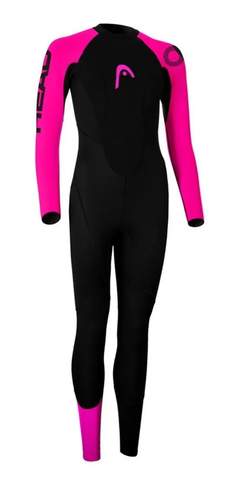 HEAD TRAJE NEOPRENE EXPLORER CON MANGAS MUJER OW 3.2.2 BLACK PINK en internet