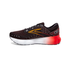 ZAPATILLAS BROOKS RUNNING HOMBRE GLYCERIN 20 CUSHION NEUTRAL BLACK BLACKENED PEARL FIERY RED (090) - SOLO NATACIÓN