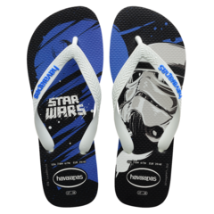 OJOTAS HAVAIANAS STAR WARS HOMBRE WHITE BLUE STAR (2099)