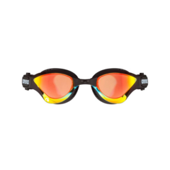 ANTIPARRAS ARENA COBRA TRI SWIPE MIRROR TRIATLÓN YELLOW COOPER BLACK 355 - CLEAR MIRROR LENSES - IDEAL FOR INDOOR - comprar online