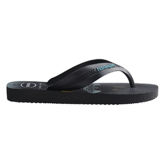 OJOTAS HAVAIANAS KIDS MAX HEROES HEROIS PRETO PRETO AZUL (3983) - SOLO NATACIÓN