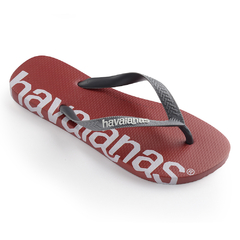 OJOTAS HAVAIANAS UNISEX TOP LOGOMANIA HIGHTECH FC VERMELHO APACHE RED - comprar online