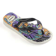 OJOTAS HAVAIANAS KIDS TOP GRAFITTI BRANCO (0001) - comprar online