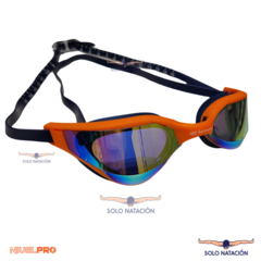 ANTIPARRAS NATACIÓN KONNA KONNEX KRIZA MIRROR COMPETICIÓN ADULTO NARANJA NEGRO AMARILLO - AP106 - comprar online