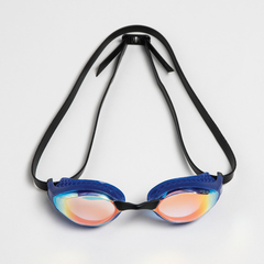 ARENA AIRSPEED MIRROR YELLOW COPPER BLUE (203) CLEAR MIRRORED LENSES - SOLO NATACIÓN