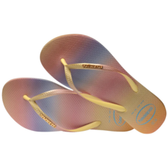 OJOTAS HAVAIANAS SLIM GRADIENT MUJER VARIAS AMARELO LIMAO (7598) - comprar online