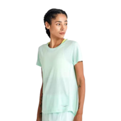 REMERA MANGA CORTA SAUCONY T-SHIRT STOPWATCH MUJER ATMOS AQUA - comprar online