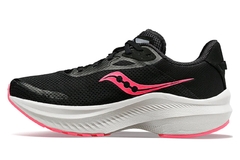 ZAPATILLAS SAUCONY AXON 3 MUJER RUNNING PISADA NEUTRAL BLACK VIZIPINK - comprar online