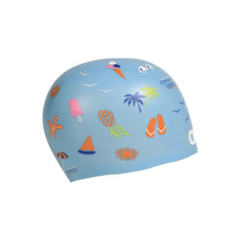 GORRA NATACIÓN ARENA POOLISH MOULDED SILICONA BEACH VIBES (233) en internet