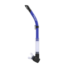 SNORKEL PINO BIG AIR TUBO BUCEO APNEA SNORKELING BLUE