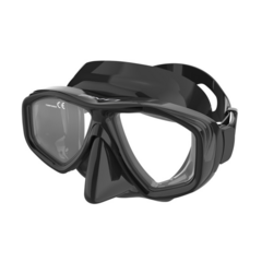 SET SNORKEL Y MÁSCARA PINO SNORKELER ADULTO BUCEO SNORKELING BLACK BLACK - comprar online