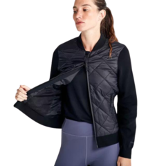 CAMPERA MUJER SAUCONY JACKET BOULDER OYSTERPUFF BLACK - tienda online