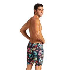 MALLA CALZA NATACIÓN ARENA CRAZY JAMMER HOMBRE MAXLIFE BLACK MULTI (500) - comprar online