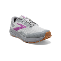 ZAPATILLAS BROOKS DIVIDE 4 RUNNING LIGHT TRAIL MUJER ALLOY OYSTER VIOLET (061) - comprar online