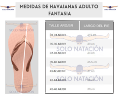 OJOTAS HAVAIANAS FANTASIA FC MUJER VARIAS ORIGINALES AREIA (0154)