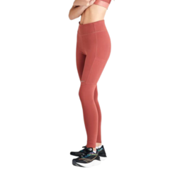 CALZA LARGA SAUCONY TIGHT LONG FORTIFY MUJER APPLE BUTTER BORDEAUX - comprar online