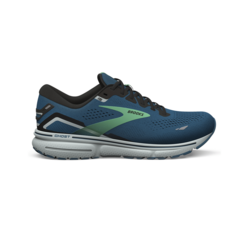 ZAPATILLAS BROOKS RUNNING GHOST 15 HOMBRE CUSHION NEUTRAL MOROCCAN BLUE BLACK SPRING BUD (462)