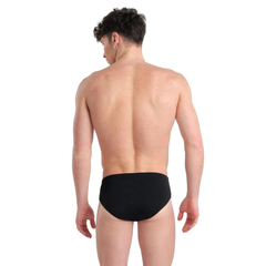 SLIP NATACIÓN ARENA ICONS PANEL BRIEF HOMBRE MAXLIFE ECO BLACK ASPHALT ARDESIA (555) - comprar online