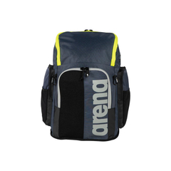 MOCHILA DE NATACIÓN ARENA SPIKY 3 BACKPACK 45 LITROS LISAS NAVY NEON YELLOW (103)