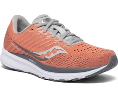 ZAPATILLA SAUCONY RUNNING RIDE 13 MUJER CORAL ALLOY PISADA NEUTRAL en internet