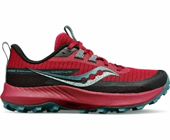 ZAPATILLAS SAUCONY PEREGRINE 13 MUJER TRAIL RUNNING (BERRY MINERAL)