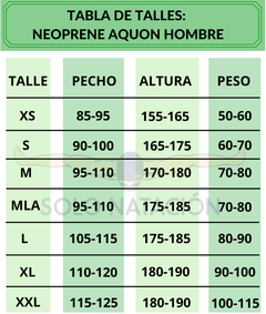 TRAJE DE NEOPRENE AQUON NATACIÓN TRIATLÓN 3.2 HOMBRE - SOLO NATACIÓN