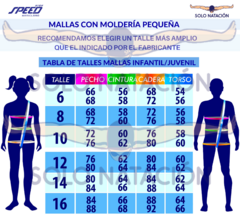 MALLA BOXER NATACIÓN SPEED ANTICLORO ESTAMPADO INFANTIL 6-10 PIRATES - comprar online