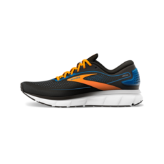 ZAPATILLAS BROOKS RUNNING TRACE 2 HOMBRE CUSHION NEUTRAL BLACK CLASSIC BLUE ORANGE (035) - SOLO NATACIÓN