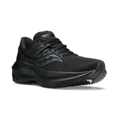 ZAPATILLAS SAUCONY TRIUMPH 20 RUNNING MUJER NEUTRALES TRIPLE BLACK - SOLO NATACIÓN