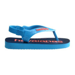 OJOTAS HAVAIANAS BABY LOGOMANIA INFANTIL ORIGINALES TURQUESA - comprar online