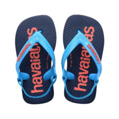 OJOTAS HAVAIANAS BABY LOGOMANIA INFANTIL ORIGINALES TURQUESA