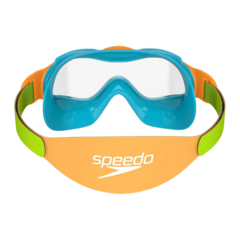 ANTIPARRA MÁSCARA NATACIÓN SPEEDO BIOFUSE MASK INFANTIL 2-6 CELESTE VERDE (433) en internet