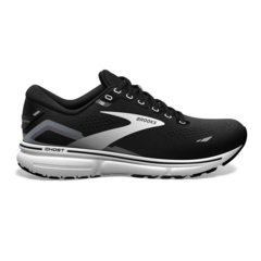 ZAPATILLAS BROOKS RUNNING GHOST 15 HOMBRE CUSHION NEUTRAL BLACK BLACKENED PEARL WHITE (012)